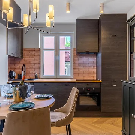 Stylowy W Sercu Starowki Z Widokiem Na Motlawe Apartment Danzig
