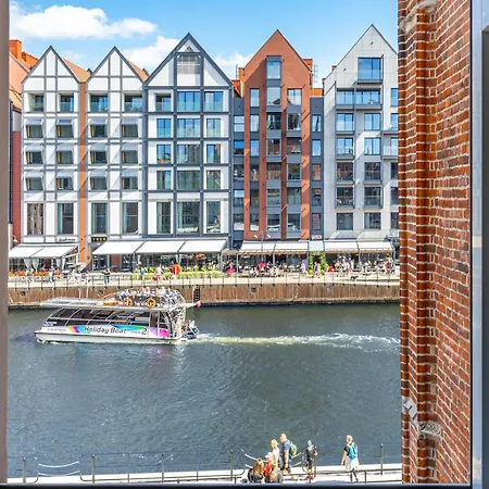 Stylowy W Sercu Starowki Z Widokiem Na Motlawe 公寓 格但斯克