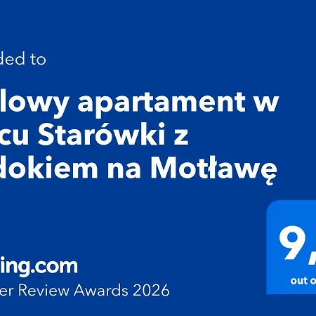 Stylowy W Sercu Starowki Z Widokiem Na Motlawe 公寓