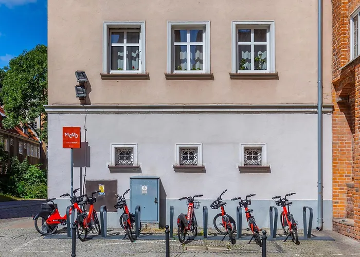 Stylowy W Sercu Starowki Z Widokiem Na Motlawe Appartement Gdańsk